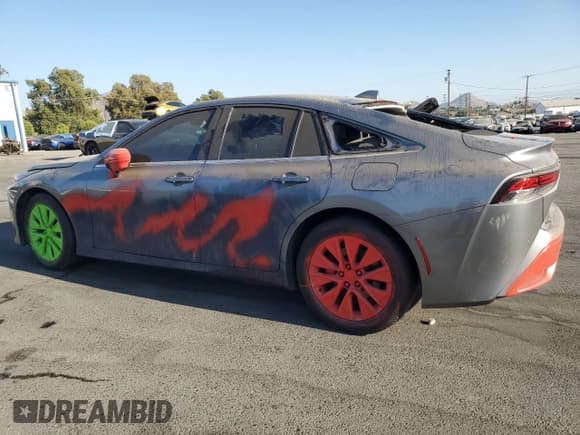 ✅ 2023 Toyota Mirai XLE • VIN: JTDAAAAA4PA009397 • Lot: 69537964. Listed on Copart with 23,783 mi. Free auction sales archive from the USA and detailed vehicle history report at DreamBid. Image 2.