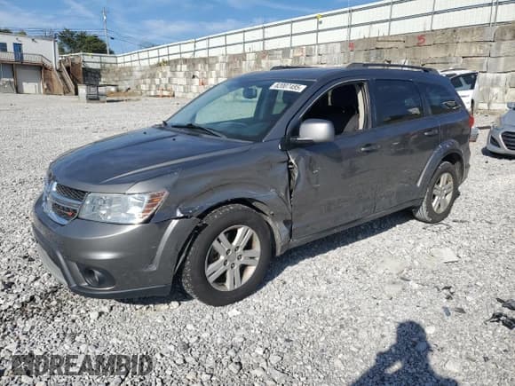 ✅ 2012 Dodge Journey SXT • VIN: 3C4PDCBB6CT341459 • Lot: 82007485. Listed on Copart with 229,749 mi. Free auction sales archive from the USA and detailed vehicle history report at DreamBid. Image 1.