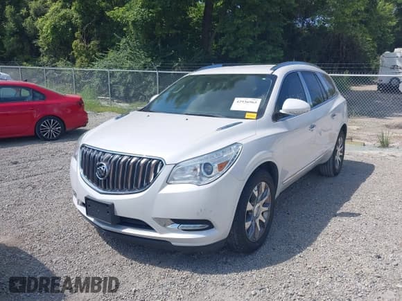 ✅ 2017 Buick Enclave Leather • VIN: 5GAKRBKD4HJ264257 • Lot: 42936965. Listed on IAAI with 127,684 mi. Free auction sales archive from the USA and detailed vehicle history report at DreamBid. Image 17.