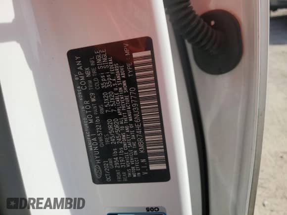 2022 Hyundai Palisade Calligraphy z VIN KM8R74HE6NU397770, wystawiony jako Copart lot #72121894 z przebiegiem 44 687 mil mil oraz Szkoda całkowita • Salvage title. Historia ofert i sprzedaży dostępna na DreamBid. Obrazek 14.