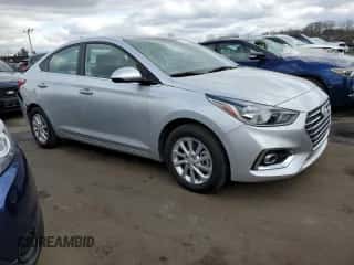 2022 Hyundai Accent SEL with VIN 3KPC24A61NE180525, listed as a Copart auction lot 42200263 with 7,539 mi miles and . Bid and sale history available at DreamBid. Image 4.