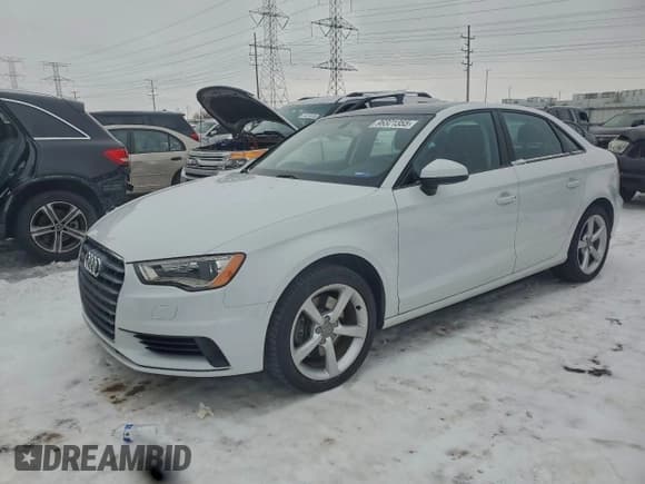 ✅ 2015 Audi A3 Premium • VIN: WAUBFGFF3F1089851 • Lot: 96321355. Listed on Copart with 81,233 mi. Free auction sales archive from the USA and detailed vehicle history report at DreamBid. Image 1.