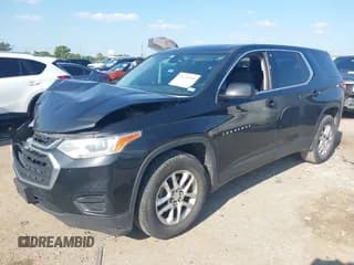 ✅ 2018 Chevrolet Traverse LS • VIN: 1GNERFKW4JJ137560 • Lot: 43198991. Wystawiony na IAAI z przebiegiem 171 873 mil. Bezpłatny archiwum sprzedaży aukcyjnych z USA i szczegółowy raport historii pojazdu na DreamBid. Zdjęcie 2.