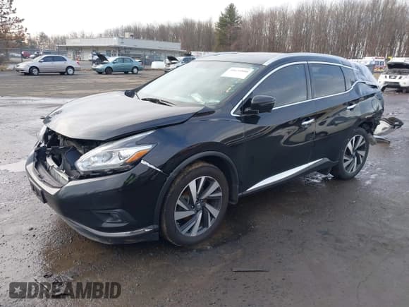 ✅ 2018 Nissan Murano SV • VIN: 5N1AZ2MH7JN128869 • Lot: 38634880. Listed on IAAI with 113,350 mi. Free auction sales archive from the USA and detailed vehicle history report at DreamBid. Image 18.