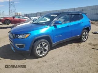 ✅ 2020 Jeep Compass Limited • VIN: 3C4NJDCB1LT196688 • Lot: 81694795. Listed on Copart with 48,583 mi. Free auction sales archive from the USA and detailed vehicle history report at DreamBid. Image 1.