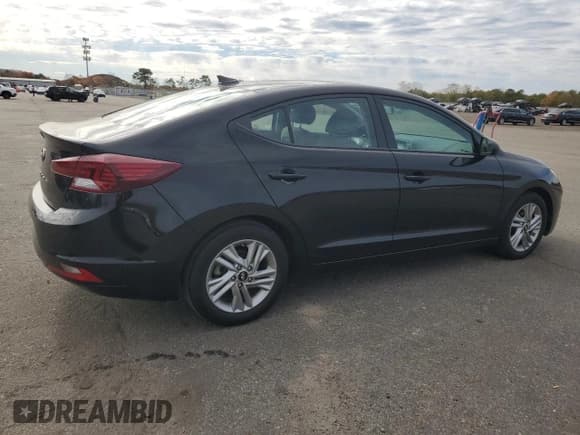 ✅ 2020 Hyundai Elantra SEL • VIN: KMHD84LF9LU081199 • Lot: 91571685. Listed on Copart with 51,540 mi. Free auction sales archive from the USA and detailed vehicle history report at DreamBid. Image 3.
