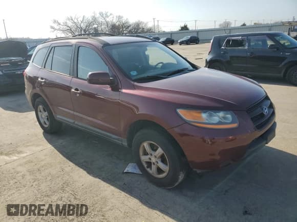 ✅ 2008 Hyundai Santa Fe GLS • VIN: 5NMSG13D08H181850 • Lot: 84327844. Listed on Copart with 233,978 mi. Free auction sales archive from the USA and detailed vehicle history report at DreamBid. Image 4.