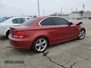 ✅ 2009 BMW 1 Series 128i • VIN: WBAUP735X9VF07209 • Lot: 85059184. Listed on Copart with 114,727 mi. Free auction sales archive from the USA and detailed vehicle history report at DreamBid. Image 3.