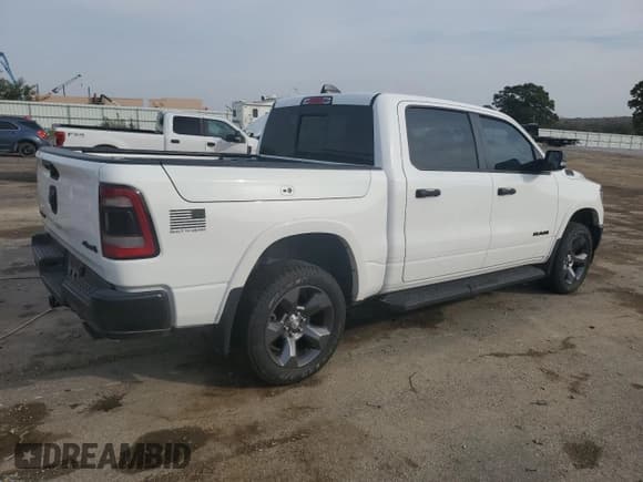 ✅ 2021 Ram 1500 Big Horn • VIN: 1C6SRFFT6MN762008 • Lot: 87242665. Listed on Copart with 110,255 mi. Free auction sales archive from the USA and detailed vehicle history report at DreamBid. Image 3.