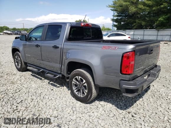 ✅ 2022 Chevrolet Colorado 4WD Z71 • VIN: 1GCGTDEN7N1169564 • Лот: 56117633. Опубликован ранее на Copart с пробегом 22 104 миль. Бесплатный доступ к архиву аукционных продаж из США и подробный отчёт об истории автомобиля на DreamBid. Изображение 2.