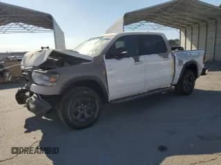 2022 Ram 1500 Rebel with VIN 1C6SRFLT3NN168756, listed as a Copart auction lot 66036665 with 52,963 mi miles and Salvage title. Bid and sale history available at DreamBid. Image 1.