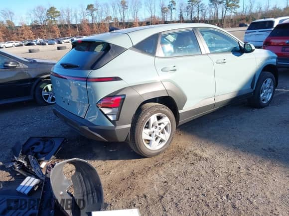✅ 2024 Hyundai Kona SE • VIN: KM8HACAB2RU148167 • Lot: 41281919. Listed on IAAI with 4,612 mi. Free auction sales archive from the USA and detailed vehicle history report at DreamBid. Image 4.