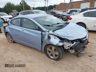 2013 Hyundai Elantra GLS with VIN KMHDH4AE6DU624309, listed as a IAAI auction lot 43035626 with 101,622 mi miles and . Bid and sale history available at DreamBid. Image 1.