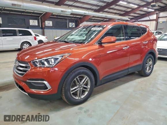 ✅ 2017 Hyundai Santa Fe 2.4L • VIN: 5XYZTDLB0HG439904 • Lot: 96165475. Listed on Copart with 165,309 mi. Free auction sales archive from the USA and detailed vehicle history report at DreamBid. Image 1.