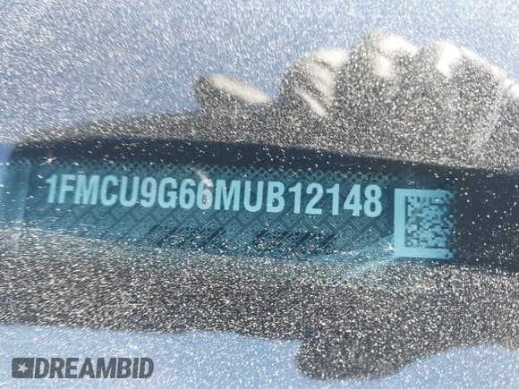 ✅ 2021 Ford Escape SE • VIN: 1FMCU9G66MUB12148 • Лот: 43619951. Опубликован ранее на IAAI с пробегом 68 366 миль. Бесплатный доступ к архиву аукционных продаж из США и подробный отчёт об истории автомобиля на DreamBid. Изображение 9.