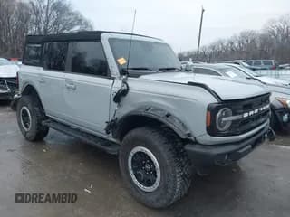 ✅ 2023 Ford Bronco • VIN: 1FMEE5DP3PLB33884 • Лот: 41202669. Опубликован ранее на IAAI с пробегом 58 749 миль. Бесплатный доступ к архиву аукционных продаж из США и подробный отчёт об истории автомобиля на DreamBid. Изображение 1.
