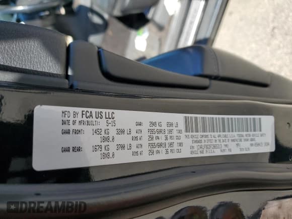 ✅ 2015 Jeep Grand Cherokee Limited • VIN: 1C4RJFBG3FC865313 • Лот: 85305335. Опубликован ранее на Copart с пробегом 153 006 миль. Бесплатный доступ к архиву аукционных продаж из США и подробный отчёт об истории автомобиля на DreamBid. Изображение 13.