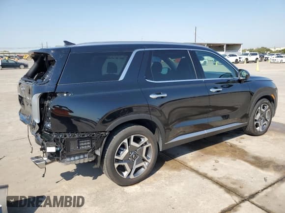 ✅ 2024 Hyundai Palisade SEL • VIN: KM8R44GE0RU745479 • Лот: 74239764. Опубликован ранее на Copart с пробегом 6 458 миль. Бесплатный доступ к архиву аукционных продаж из США и подробный отчёт об истории автомобиля на DreamBid. Изображение 3.