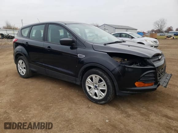✅ 2014 Ford Escape S • VIN: 1FMCU0F76EUC90861 • Lot: 93894445. Listed on Copart with 57,243 mi. Free auction sales archive from the USA and detailed vehicle history report at DreamBid. Image 4.
