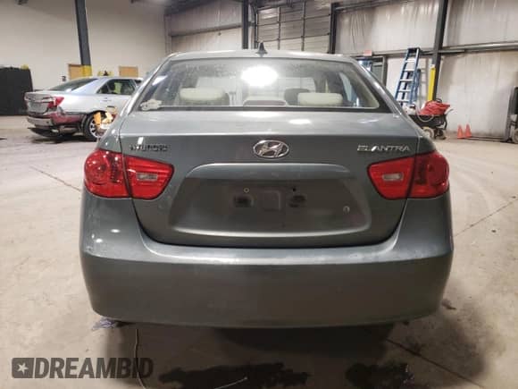 2009 Hyundai Elantra GLS z VIN KMHDU46D79U757051, wystawiony jako Copart lot #60498574 z przebiegiem 121 544 mil mil oraz Szkoda całkowita • Salvage title. Historia ofert i sprzedaży dostępna na DreamBid. Obrazek 6.