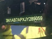 ✅ 2018 Nissan Sentra SV • VIN: 3N1AB7APXJY289059 • Lot: 42580261. Listed on IAAI with 54,574 mi. Free auction sales archive from the USA and detailed vehicle history report at DreamBid. Image 9.