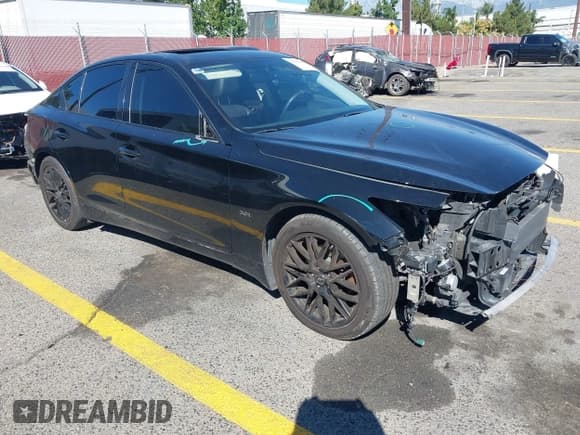 ✅ 2017 Infiniti Q50 Premium • VIN: JN1EV7AP6HM731406 • Lot: 43482150. Listed on IAAI with 118,404 mi. Free auction sales archive from the USA and detailed vehicle history report at DreamBid. Image 1.