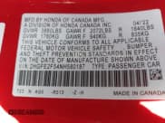 ✅ 2022 Honda Civic Sport • VIN: 2HGFE2F54NH580187 • Lot: 43443095. Wystawiony na IAAI z przebiegiem 32 918 mil. Bezpłatny archiwum sprzedaży aukcyjnych z USA i szczegółowy raport historii pojazdu na DreamBid. Zdjęcie 9.