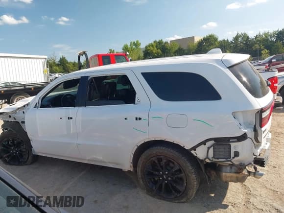 ✅ 2020 Dodge Durango R/T • VIN: 1C4SDHCTXLC393879 • Lot: 43213995. Listed on IAAI with 67,305 mi. Free auction sales archive from the USA and detailed vehicle history report at DreamBid. Image 15.