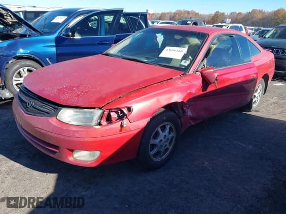 ✅ 2001 Toyota Solara SE • VIN: 2T1CG22P11C529656 • Lot: 43696180. Listed on IAAI with 257,850 mi. Free auction sales archive from the USA and detailed vehicle history report at DreamBid. Image 2.