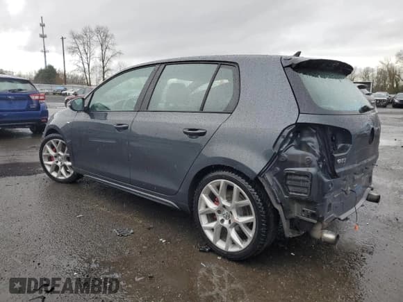 ✅ 2013 Volkswagen Golf GTI • VIN: WVWHV7AJ5DW120089 • Lot: 50079725. Wystawiony na Copart z przebiegiem 82 491 mil. Bezpłatny archiwum sprzedaży aukcyjnych z USA i szczegółowy raport historii pojazdu na DreamBid. Zdjęcie 2.