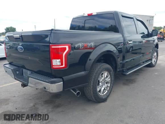 ✅ 2017 Ford F-150 XL • VIN: 1FTEW1EP7HKD24997 • Lot: 43180957. Listed on IAAI with 94,045 mi. Free auction sales archive from the USA and detailed vehicle history report at DreamBid. Image 4.