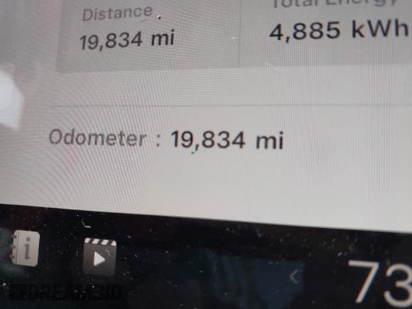 ✅ 2023 Tesla Model 3 • VIN: 5YJ3E1EA9PF569415 • Lot: 41941427. Listed on IAAI with 19,834 mi. Free auction sales archive from the USA and detailed vehicle history report at DreamBid. Image 15.