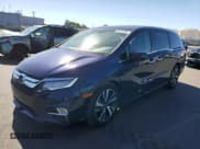 ✅ 2018 Honda Odyssey Elite • VIN: 5FNRL6H95JB069998 • Lot: 82578705. Listed on Copart with 72,158 mi. Free auction sales archive from the USA and detailed vehicle history report at DreamBid. Image 1.