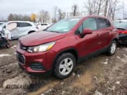 ✅ 2022 Chevrolet Trax LS • VIN: KL7CJNSM4NB514871 • Lot: 92259305. Listed on Copart with 34,272 mi. Free auction sales archive from the USA and detailed vehicle history report at DreamBid. Image 1.