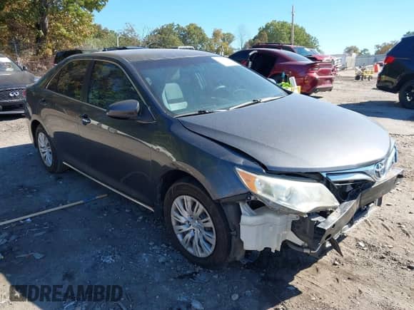 2012 Toyota Camry LE with VIN 4T1BF1FK8CU095955, listed as a IAAI auction lot 43505403 with 166,758 mi miles and . Bid and sale history available at DreamBid. Image 1.