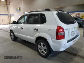 2005 Hyundai Tucson GL with VIN KM8JM12BX5U067598, listed as a Copart auction lot 81336444 with 102,027 mi miles and Clean title. Bid and sale history available at DreamBid. Image 2.