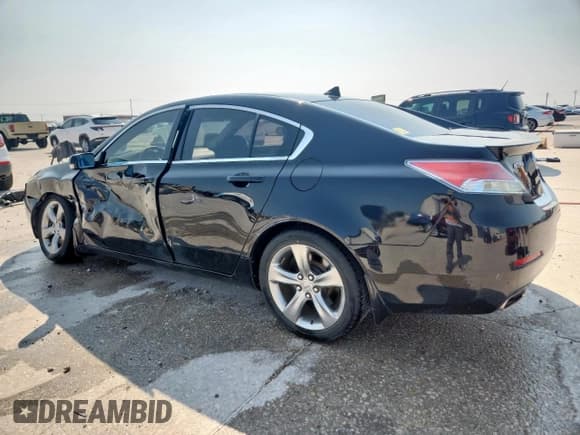 ✅ 2012 Acura TL Advance • VIN: 19UUA8F71CA004818 • Lot: 72095465. Listed on Copart with 135,030 mi. Free auction sales archive from the USA and detailed vehicle history report at DreamBid. Image 2.