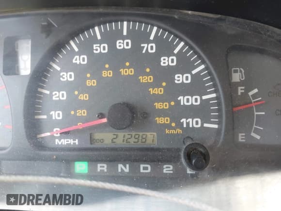 ✅ 2001 Toyota 4Runner Limited • VIN: JT3HN87RX10353973 • Lot: 43093400. Listed on IAAI with 212,987 mi. Free auction sales archive from the USA and detailed vehicle history report at DreamBid. Image 7.