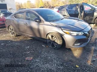✅ 2020 Nissan Sentra SR • VIN: 3N1AB8DV6LY296691 • Lot: 43615135. Listed on IAAI with 114,384 mi. Free auction sales archive from the USA and detailed vehicle history report at DreamBid. Image 1.