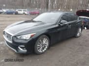 ✅ 2021 Infiniti Q50 Luxe • VIN: JN1EV7BP3MM707072 • Lot: 41685233. Listed on IAAI with 66,160 mi. Free auction sales archive from the USA and detailed vehicle history report at DreamBid. Image 2.
