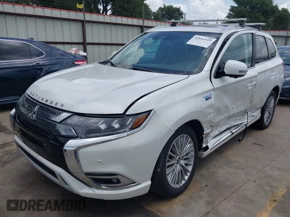 ✅ 2022 Mitsubishi Outlander SEL • VIN: JA4J2VA73NZ055630 • Lot: 42641529. Listed on IAAI with 52,917 mi. Free auction sales archive from the USA and detailed vehicle history report at DreamBid. Image 2.