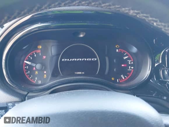 2021 Dodge Durango GT with VIN 1C4RDHDG1MC689049, listed as a IAAI auction lot 42655128 with 112,896 mi miles and . Bid and sale history available at DreamBid. Image 7.