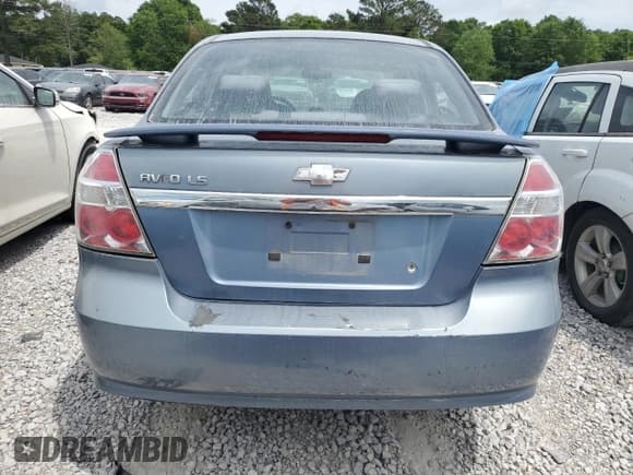 ✅ 2008 Chevrolet Aveo LS • VIN: KL1TD56698B015372 • Lot: 53656655. Wystawiony na Copart z przebiegiem 192 323 mil. Bezpłatny archiwum sprzedaży aukcyjnych z USA i szczegółowy raport historii pojazdu na DreamBid. Zdjęcie 6.