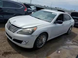 2014 Hyundai Equus Signature с VIN KMHGH4JH2EU074924, выставлен на аукционе Copart как лот 53826505 с пробегом 186 697 миль миль и Чистый • Clean title. История ставок и продаж доступна на DreamBid. Изображение 1.