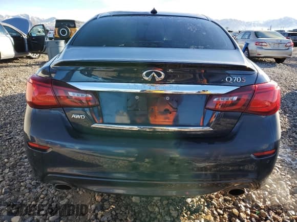 ✅ 2015 Infiniti Q70 • VIN: JN1BY1AR2FM562619 • Lot: 87215234. Listed on Copart with 79,128 mi. Free auction sales archive from the USA and detailed vehicle history report at DreamBid. Image 6.