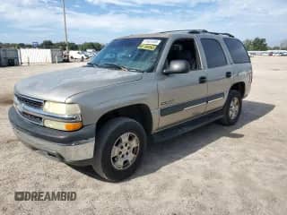 2002 Chevrolet Tahoe LT с VIN 1GNEC13Z52J169562, выставлен на аукционе Copart как лот 81831655 с пробегом Не указан миль и Списание • Salvage title. История ставок и продаж доступна на DreamBid. Изображение 1.