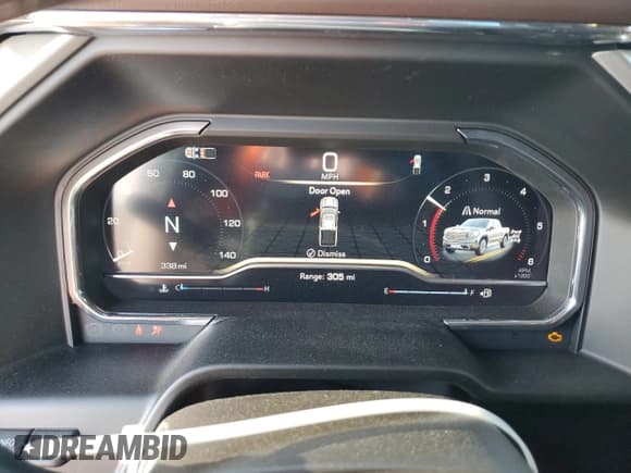 ✅ 2025 GMC Sierra 1500 Denali • VIN: 3GTUUGED0SG249309 • Лот: 52987985. Опубликован ранее на Copart с пробегом 338 миль. Бесплатный доступ к архиву аукционных продаж из США и подробный отчёт об истории автомобиля на DreamBid. Изображение 9.