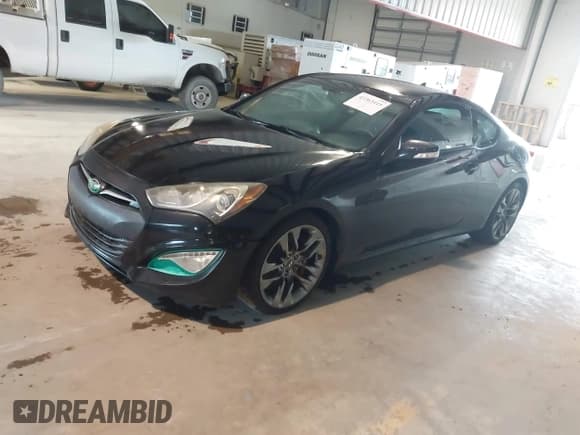 ✅ 2015 Hyundai Genesis Coupe 3.8L Base • VIN: KMHHU6KJ7FU123694 • Lot: 43363415. Listed on IAAI with 95,787 mi. Free auction sales archive from the USA and detailed vehicle history report at DreamBid. Image 2.