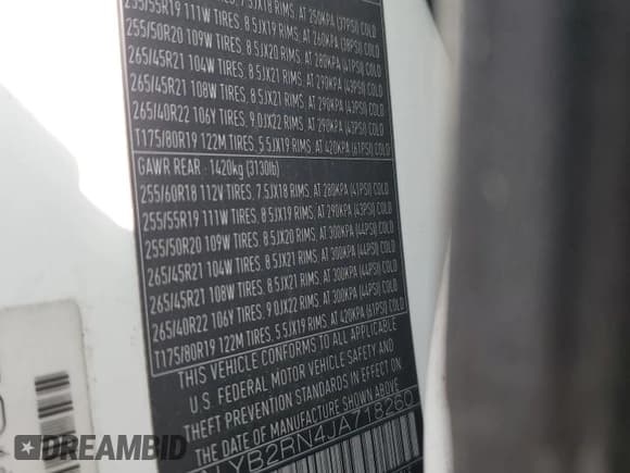 ✅ 2018 Land Rover Range Rover Velar S • VIN: SALYB2RN4JA718260 • Lot: 47097425. Wystawiony na Copart z przebiegiem 100 026 mil. Bezpłatny archiwum sprzedaży aukcyjnych z USA i szczegółowy raport historii pojazdu na DreamBid. Zdjęcie 13.