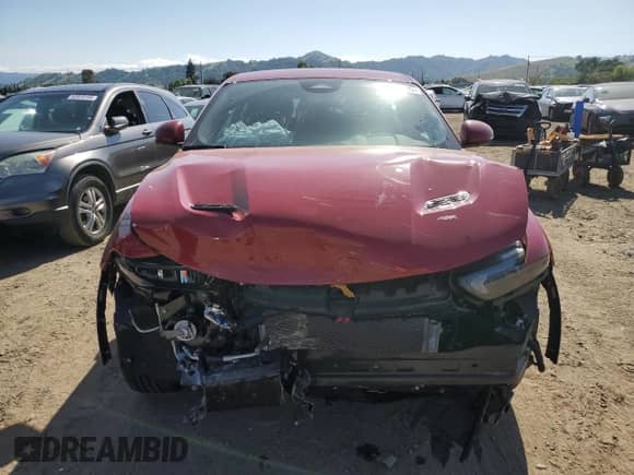 2024 Dodge Hornet R/T z VIN ZACPDFCW6R3A19821, wystawiony jako Copart lot #53829735 z przebiegiem 8 471 mil mil oraz Szkoda całkowita • Salvage title. Historia ofert i sprzedaży dostępna na DreamBid. Obrazek 5.